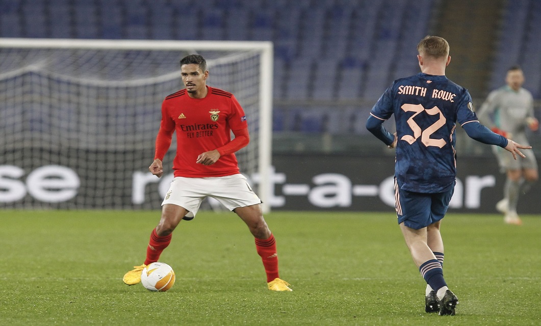 Lucas Veríssimo estreou-se frente ao Arsenal FC