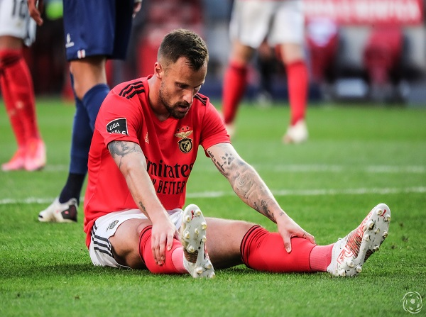 Seferovic esteve apagado, não aparecendo no jogo do SL Benfica