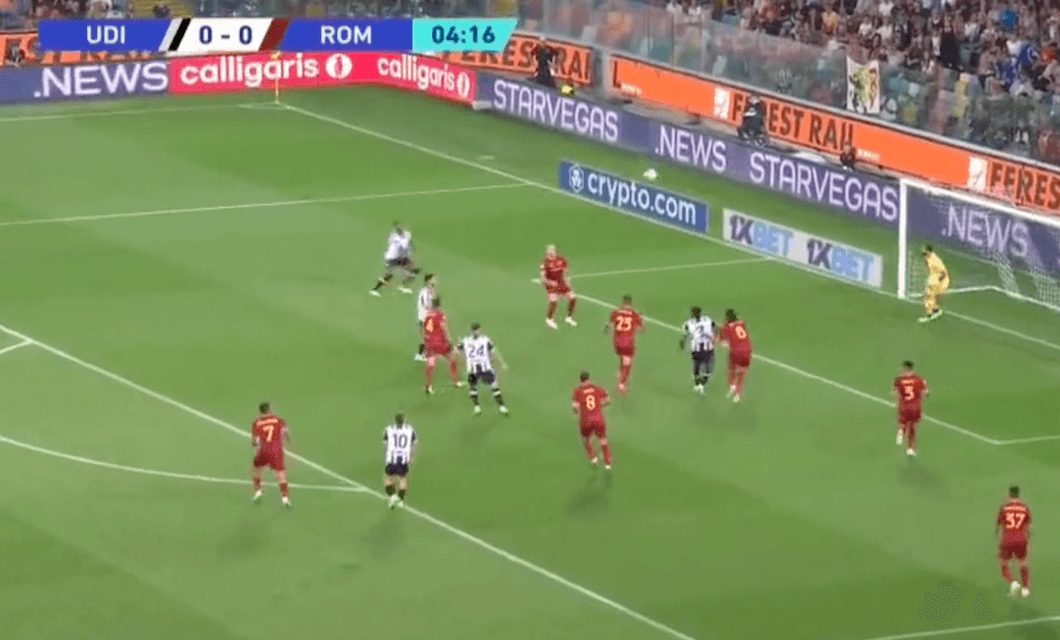 Udinese Calcio x AS Roma