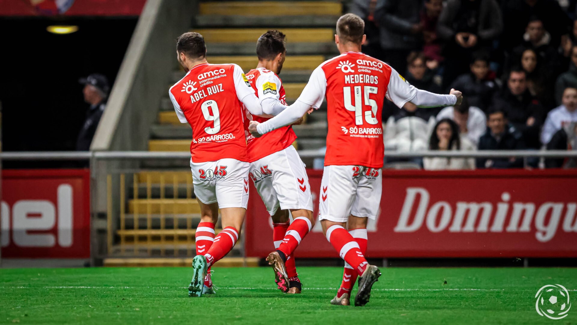 SC Braga Ricardo Horta Abel Ruiz Iuri Medeiros
