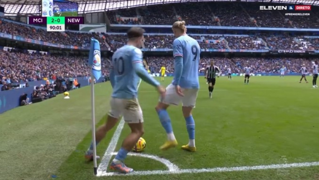 Erling Haaland Jack Grealish Manchester City