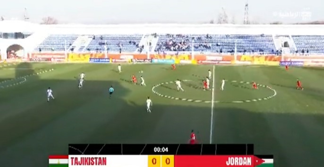 Taijiquistão Jordânia Cartão vermelho