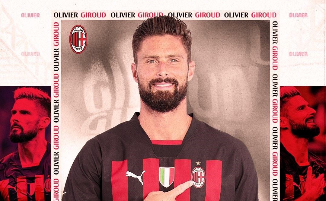Olivier Giroud AC MIlan