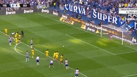 Golo de Taremi contra o Boavista