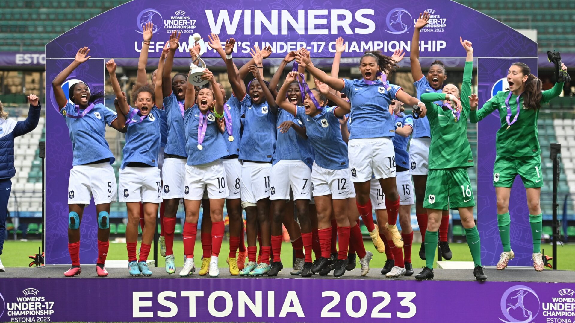 França sub-17 feminino jogadoras
