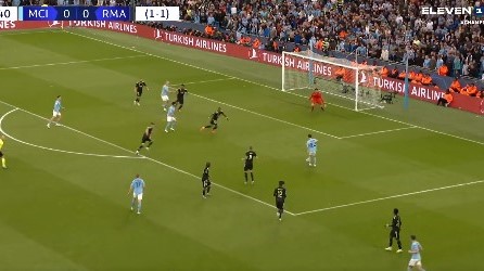 Bernardo Silva faz o golo do Manchester City