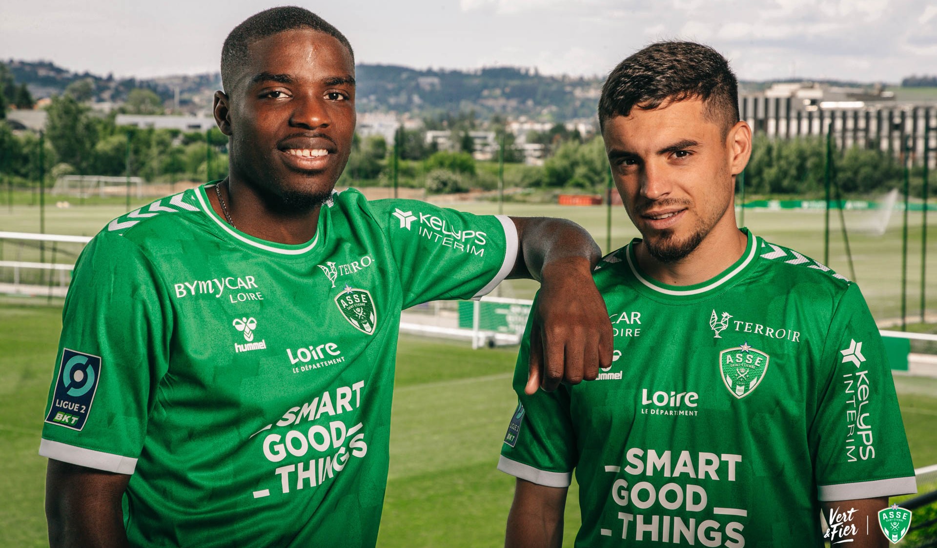 Mathieu Cafaro Niels Nkounkou Saint-Éttiene