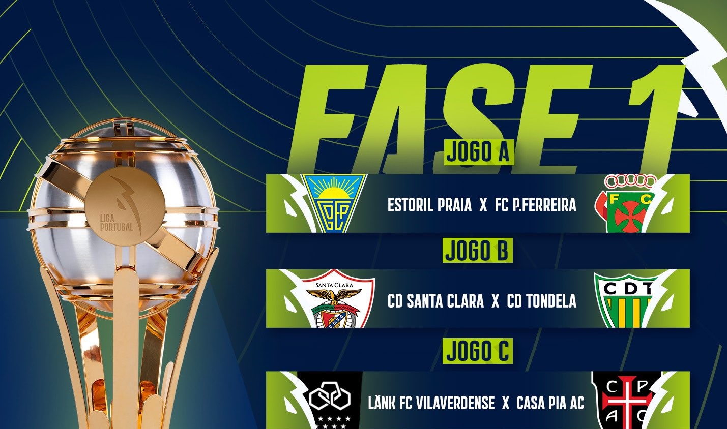 Taça da Liga sorteio