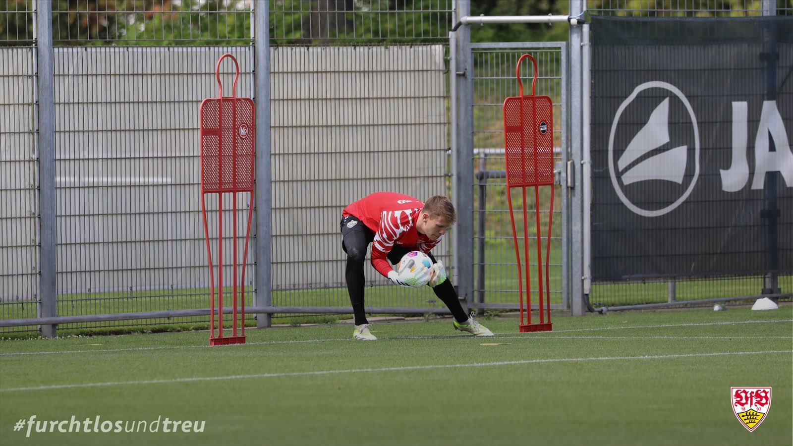 Nubel a treinar no Estugarda