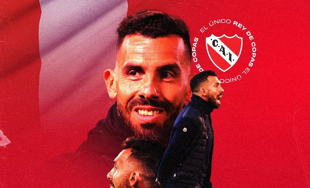 Carlos Tévez é o novo treinador do Independiente