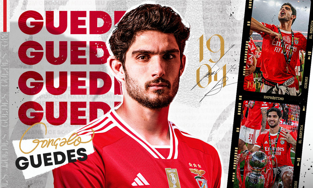 Gonçalo Guedes no Benfica