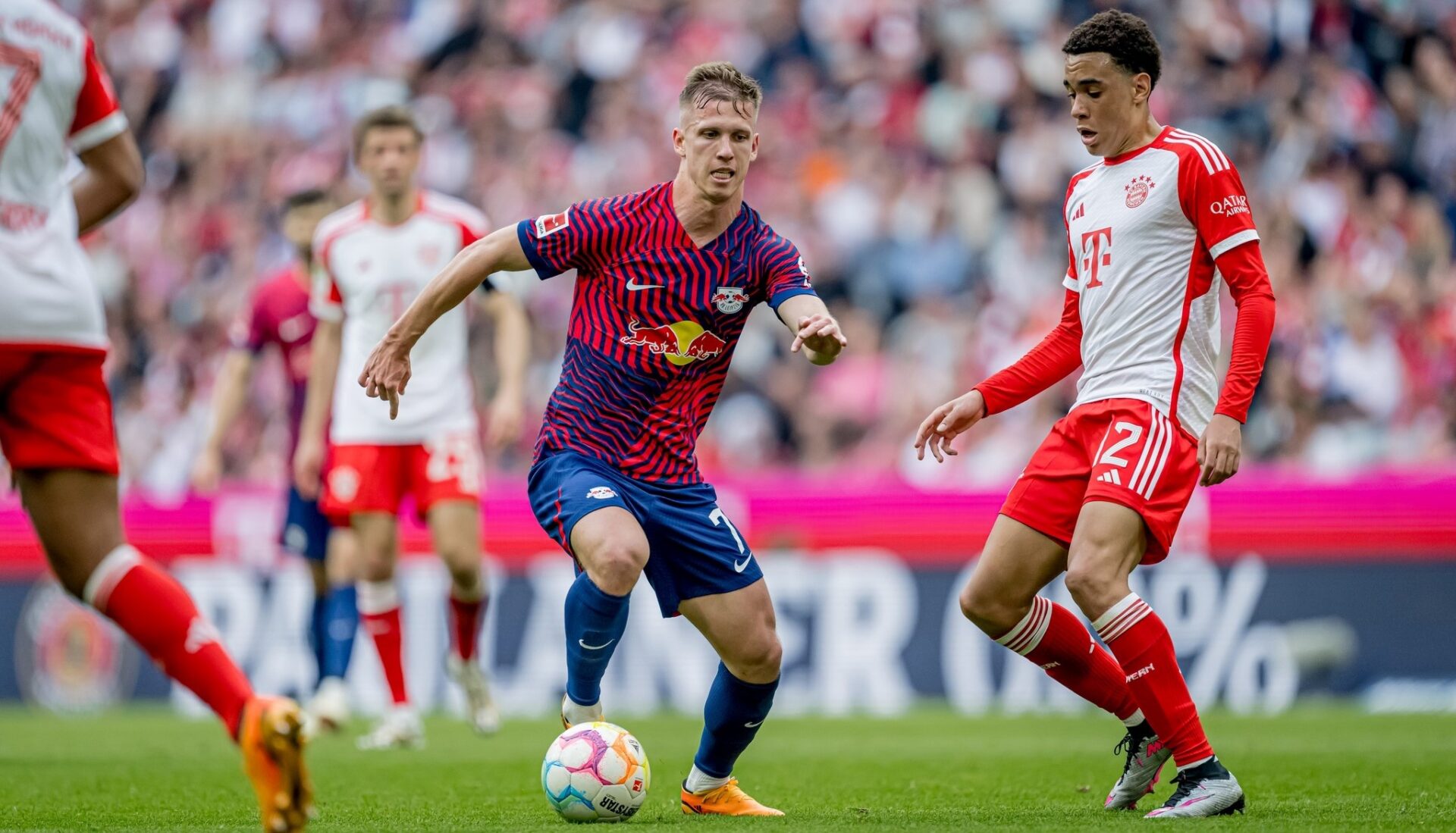 Jogo entre RB Leipzig e Bayern