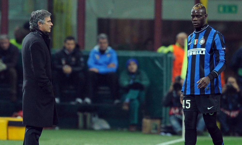 José Mourinho Mario Balotelli