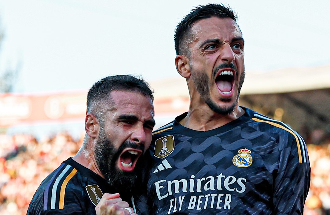 Joselu Dani Carvajal Real Madrid