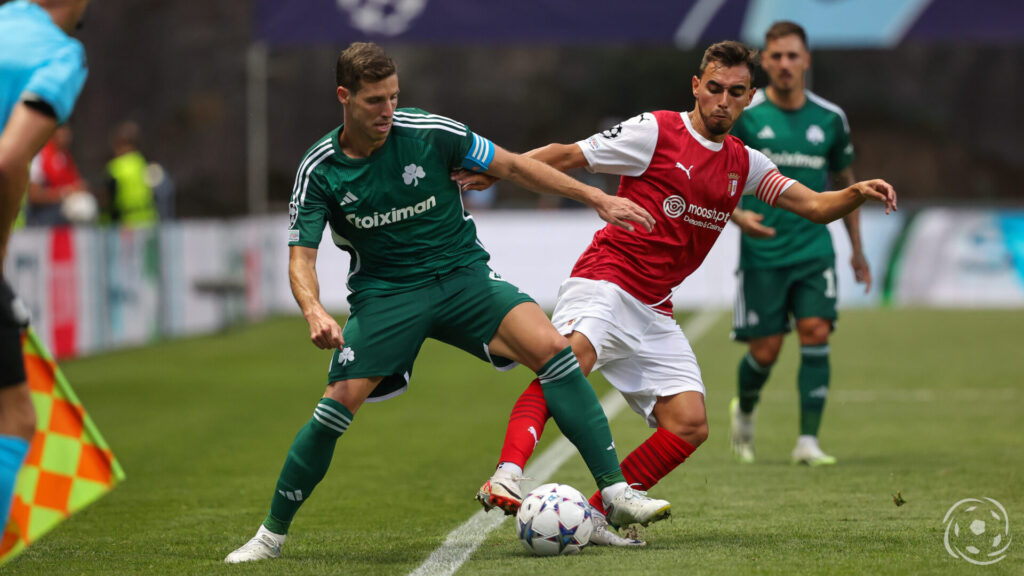 Ricardo Horta com a camisola do Sporting de Braga.