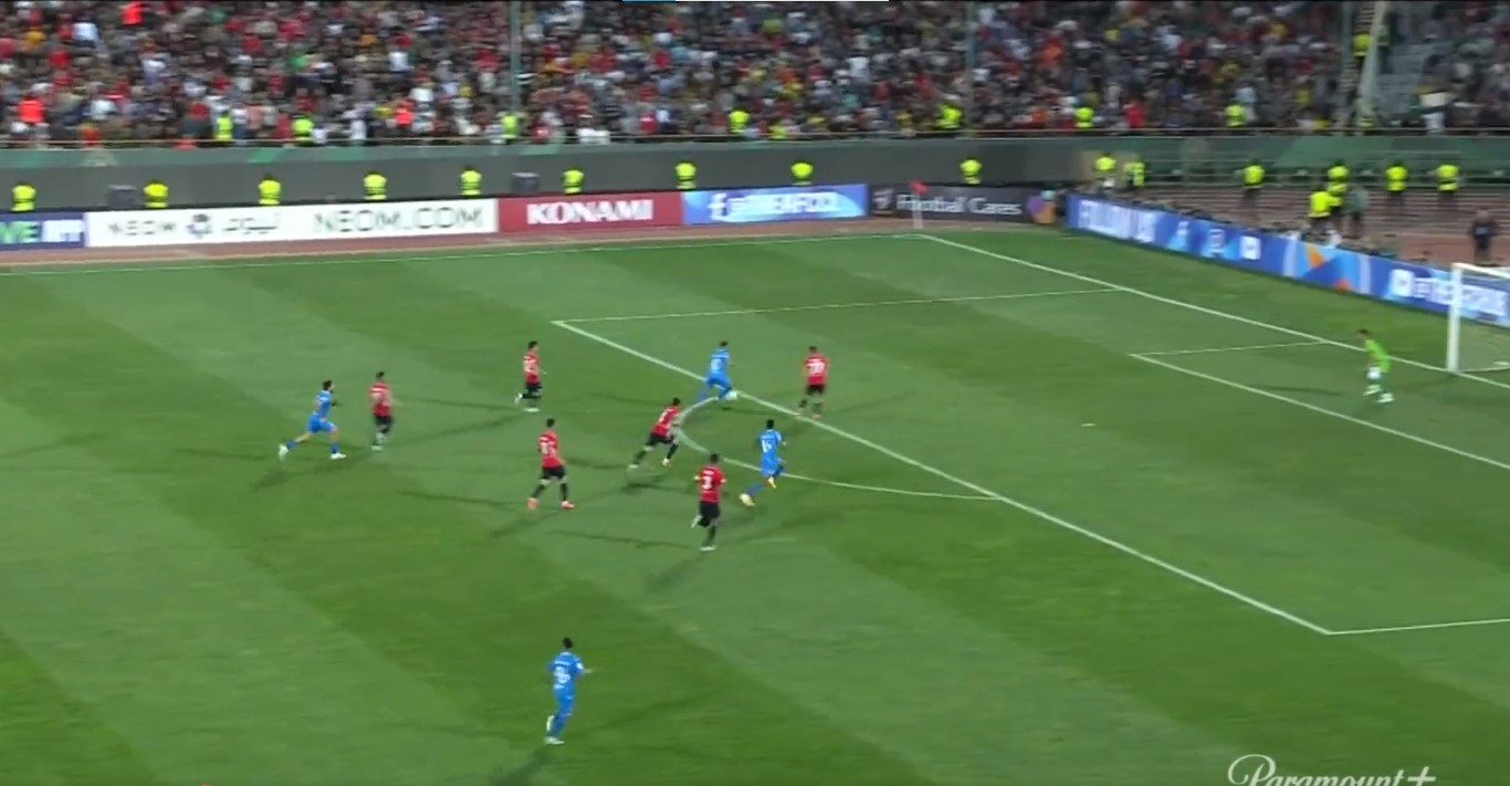 Neymar fa golo pelo Al Hilal