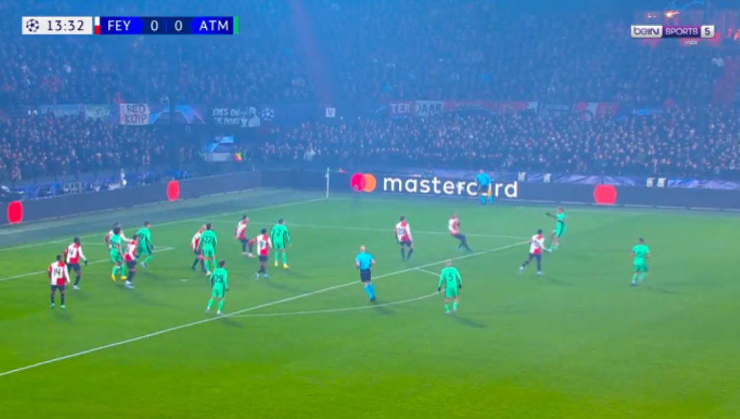 Geertruida Feyenoord Atlético Madrid