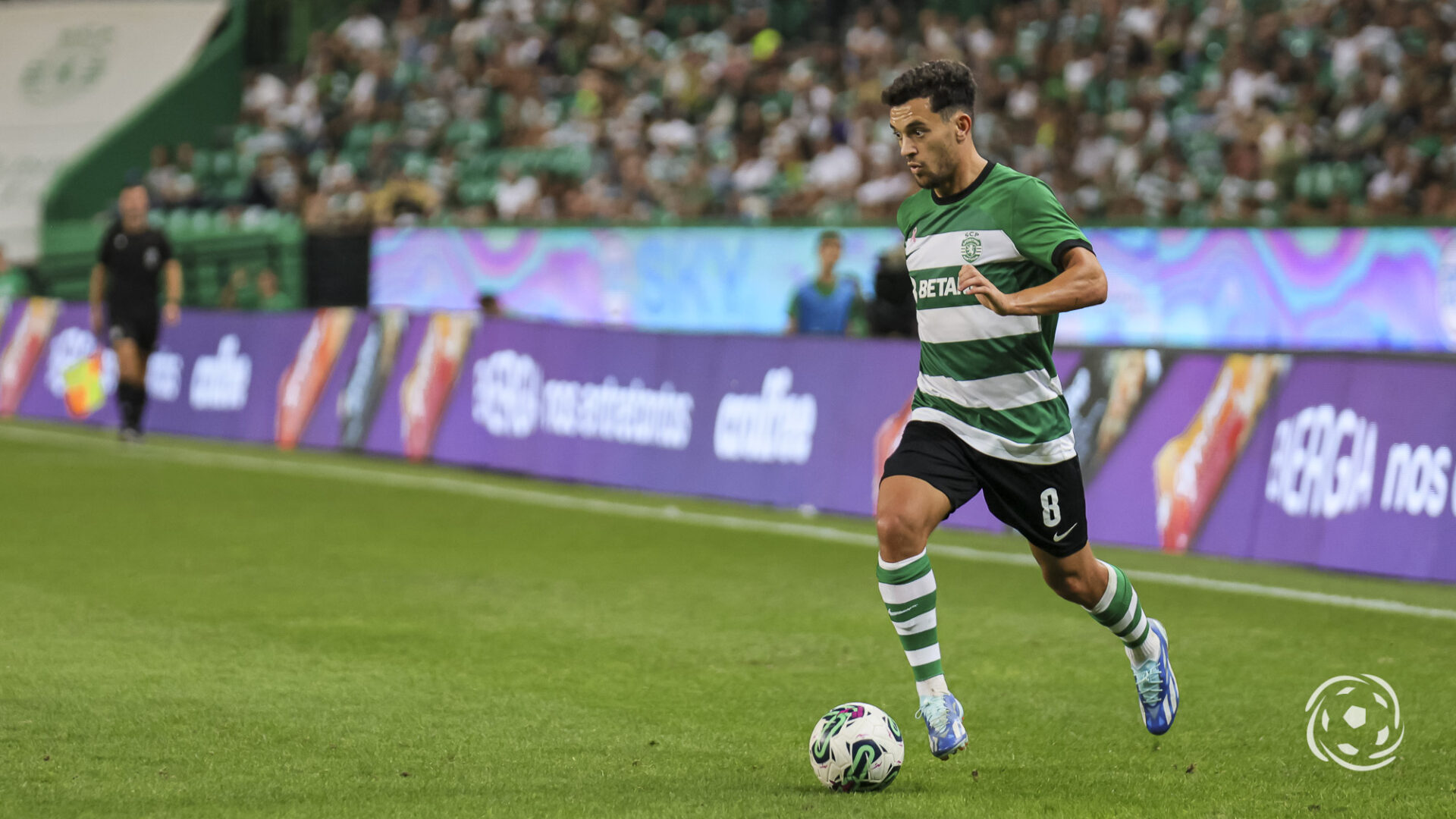 Pedro Gonçalves a jogar pelo Sporting