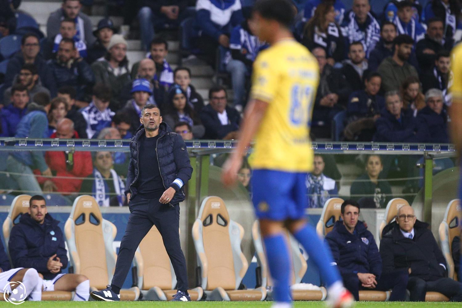 Sérgio Conceição no jogo entre FC Porto e Estoril