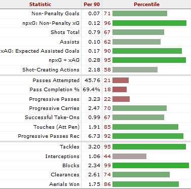 Scouting Report de Costinha