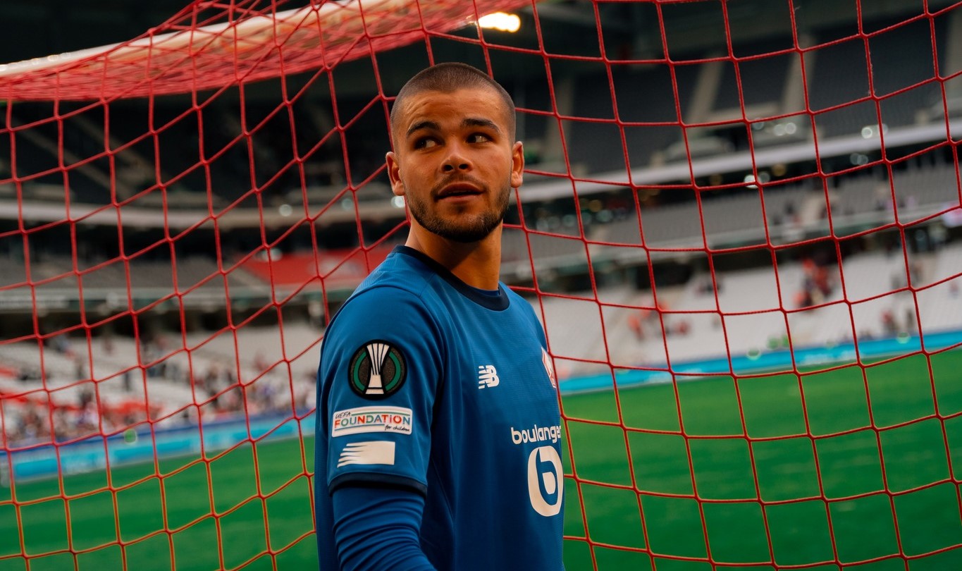 Lucs Chevalier a jogar pelo Lille