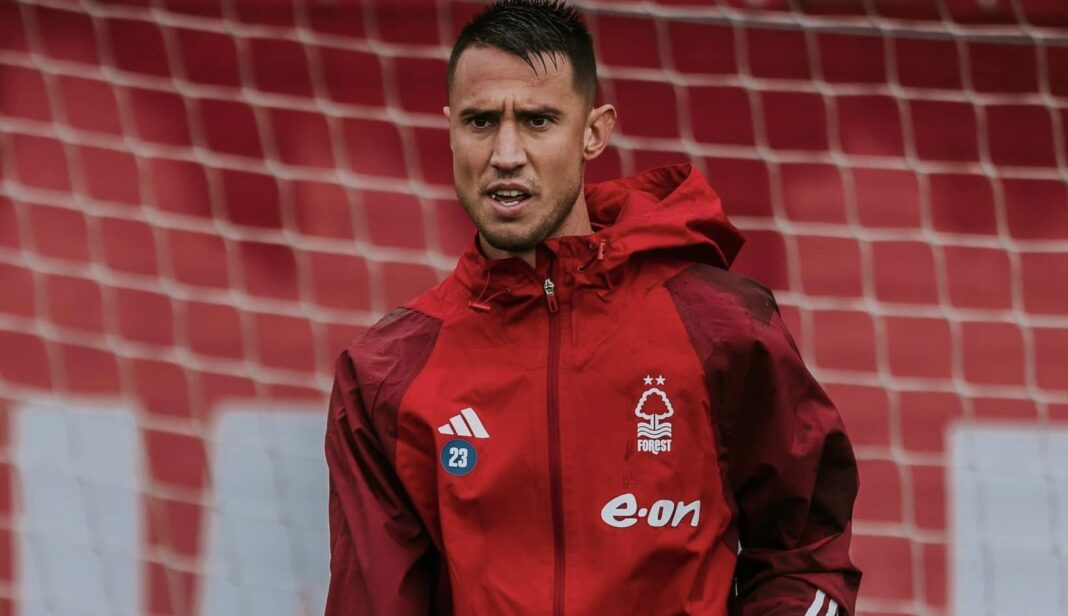 Odysseas Vlachodimos a treinar pelo Nottingham Forest