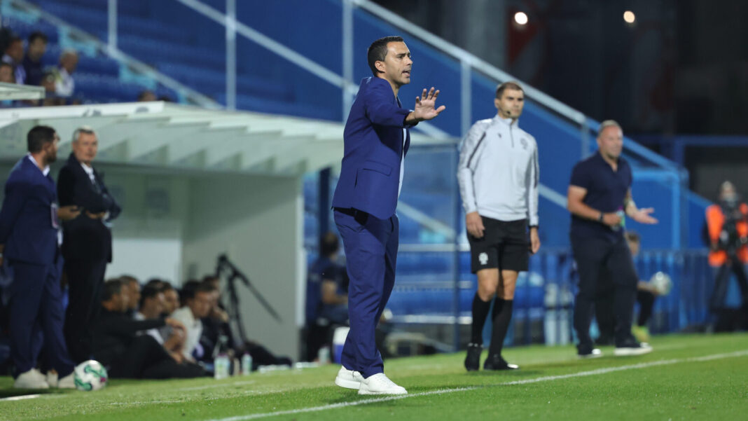 Pablo Villar a treinar o Vizela
