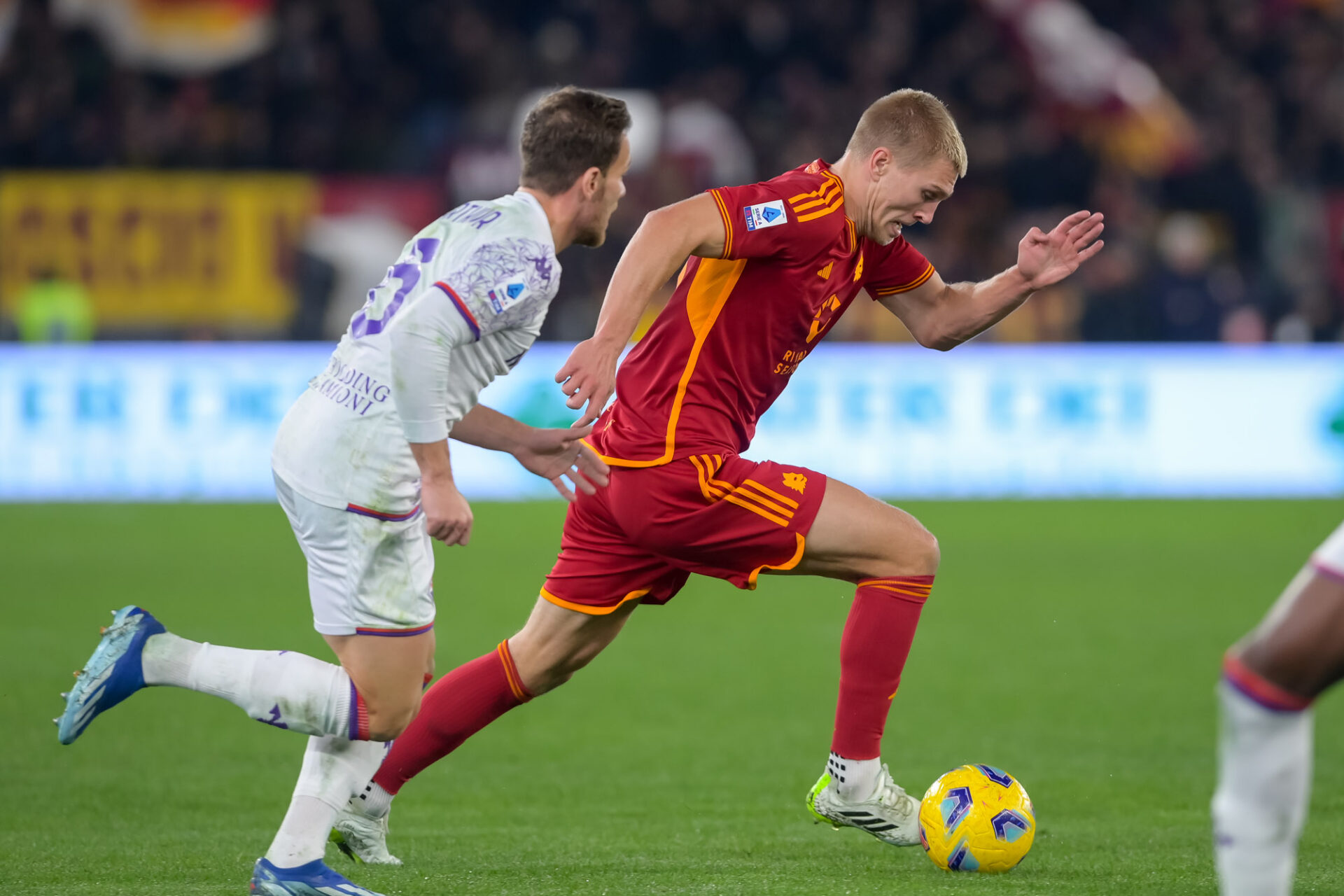 Rasmus Kristensen AS Roma Fiorentina