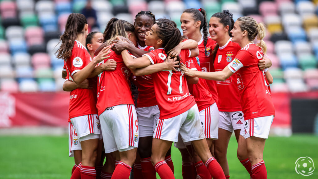 SL Benfica jogadoras Futebol Feminino