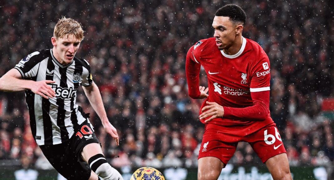 Liverpool Newcastle jogadores