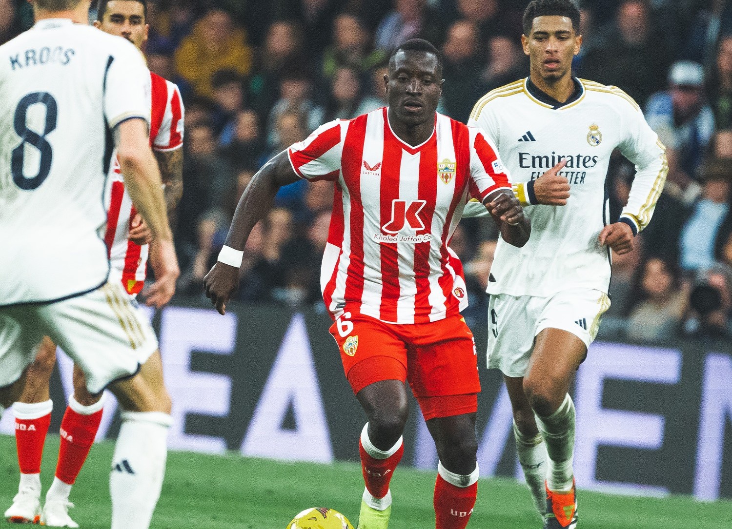 Almería joga com o Real Madrid