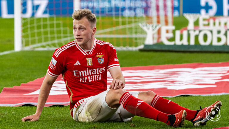 Há novidades sobre a saída de Casper Tengstedt do Benfica para o Feyenoord