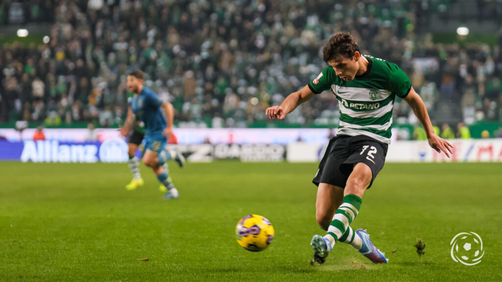 Eduardo Quaresma no Sporting x FC Porto