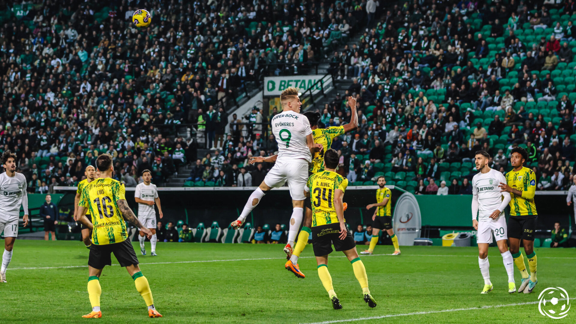 Viktor Gyokeres Tondela jogadores