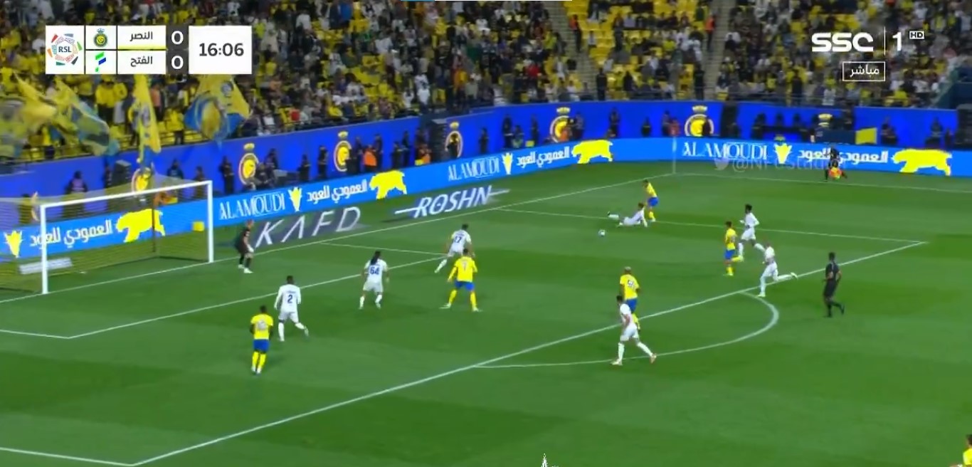 Cristiano Ronaldo faz golo