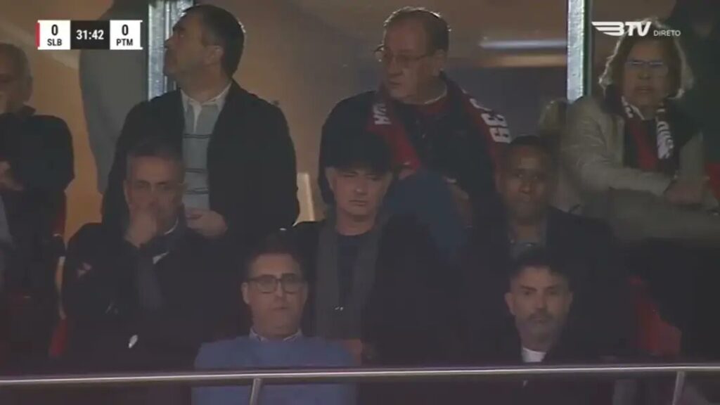 José Mourinho e Nuno Luz