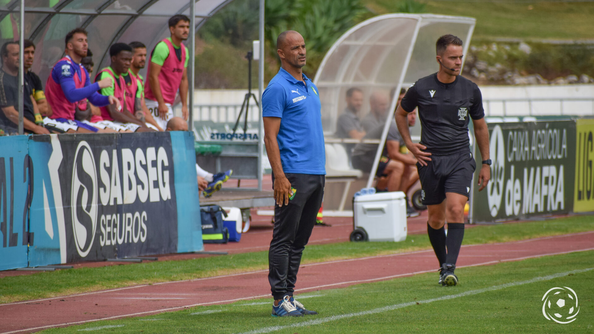 Jorge Silas a treinar o Mafra