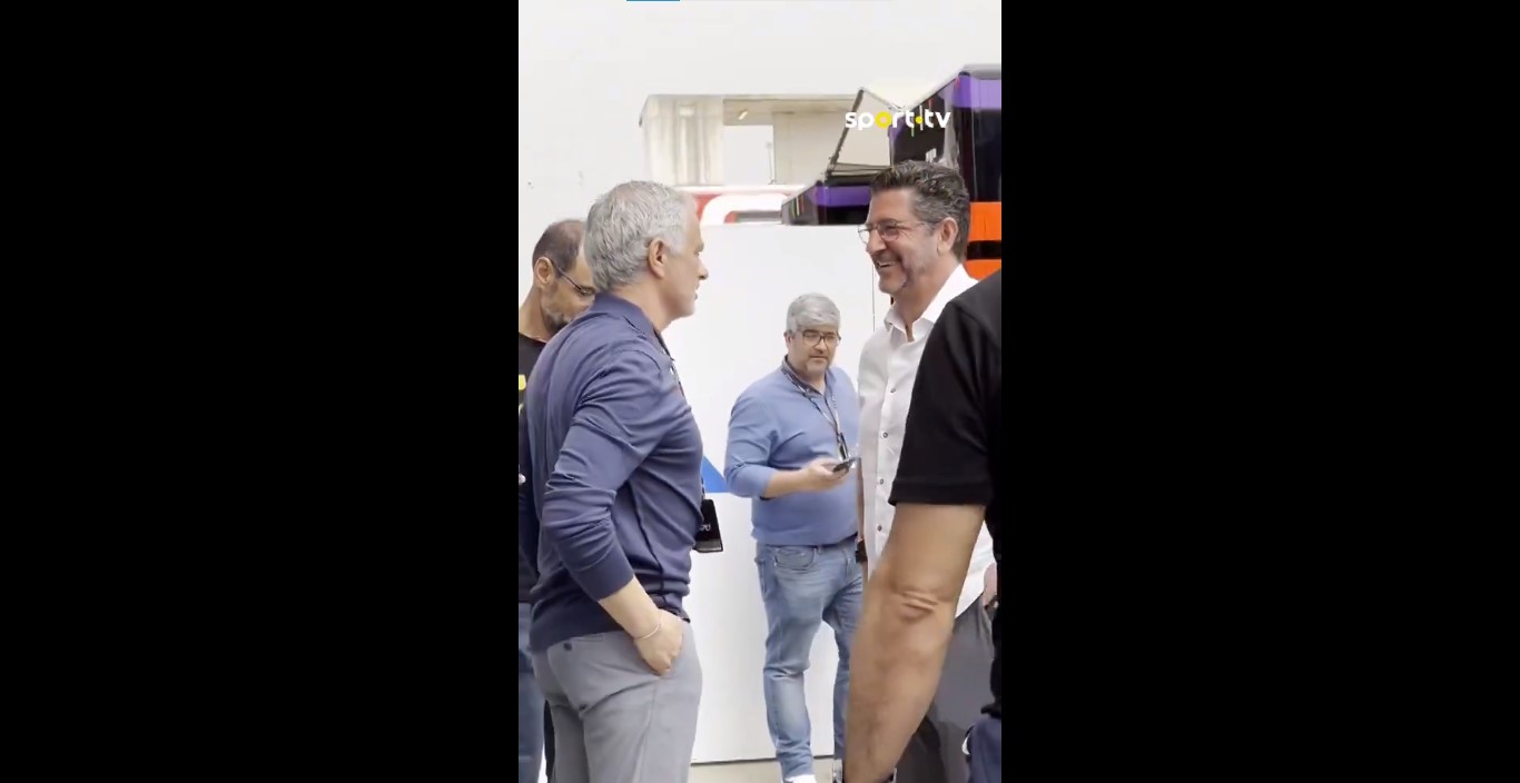José Mourinho e Rui Vitória juntos