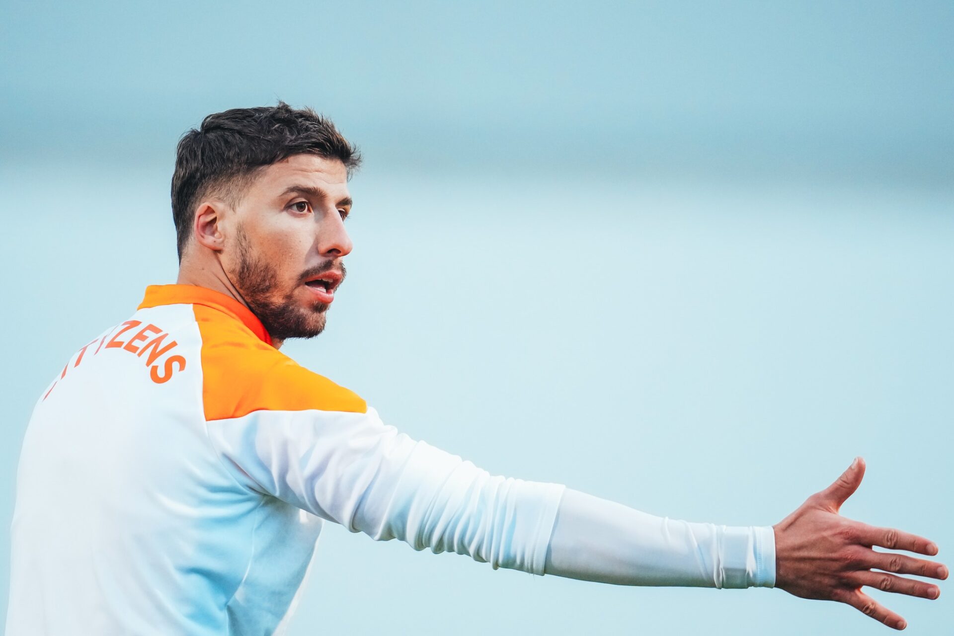 Rúben Dias a jogar pelo Manchester City