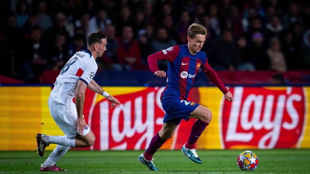 Frenkie de Jong Barcelona Fabián Ruiz PSG