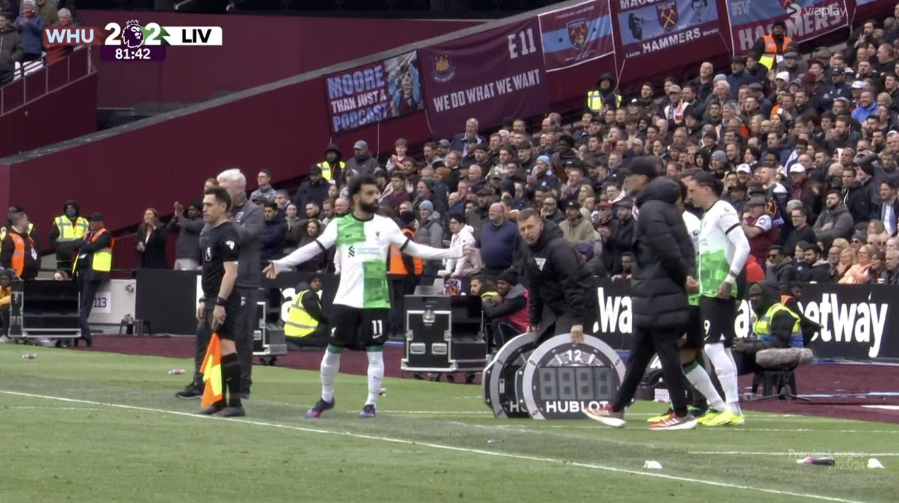 Jurgen Klopp Mohamed Salah