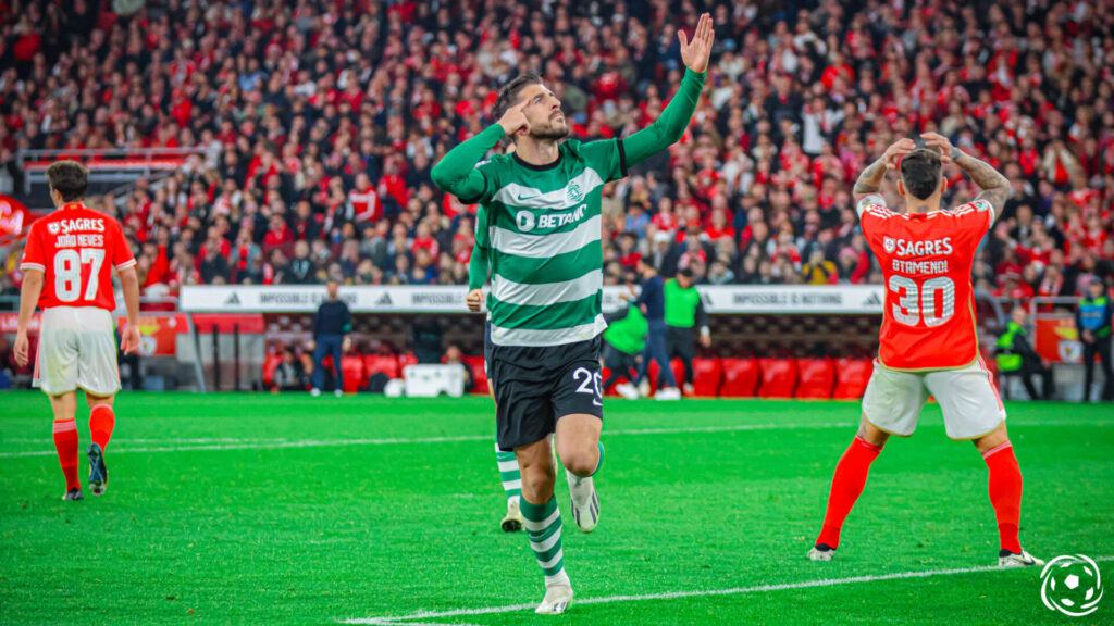Paulinho a jogar pelo Sporting