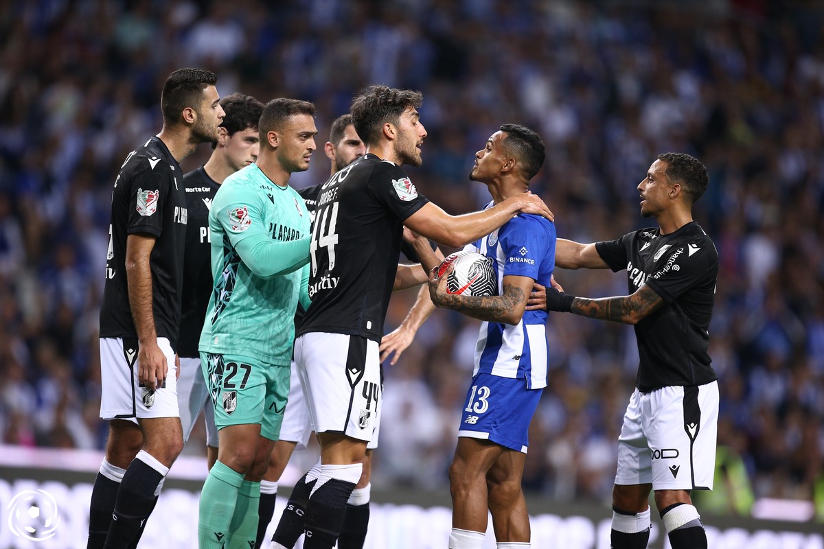 FC Porto a jogar com o Vitória SC