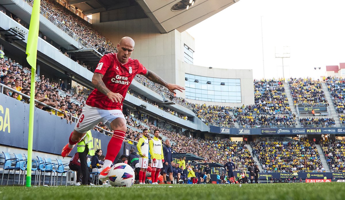Sandro a jogar pelo Las Palmas