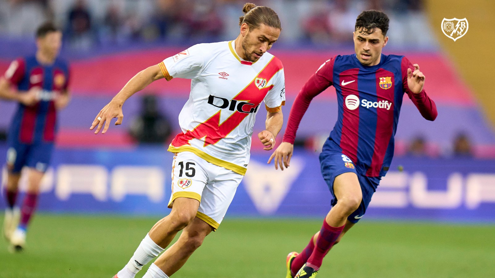 Miguel Crespo Rayo Vallecano Pedri Barcelona