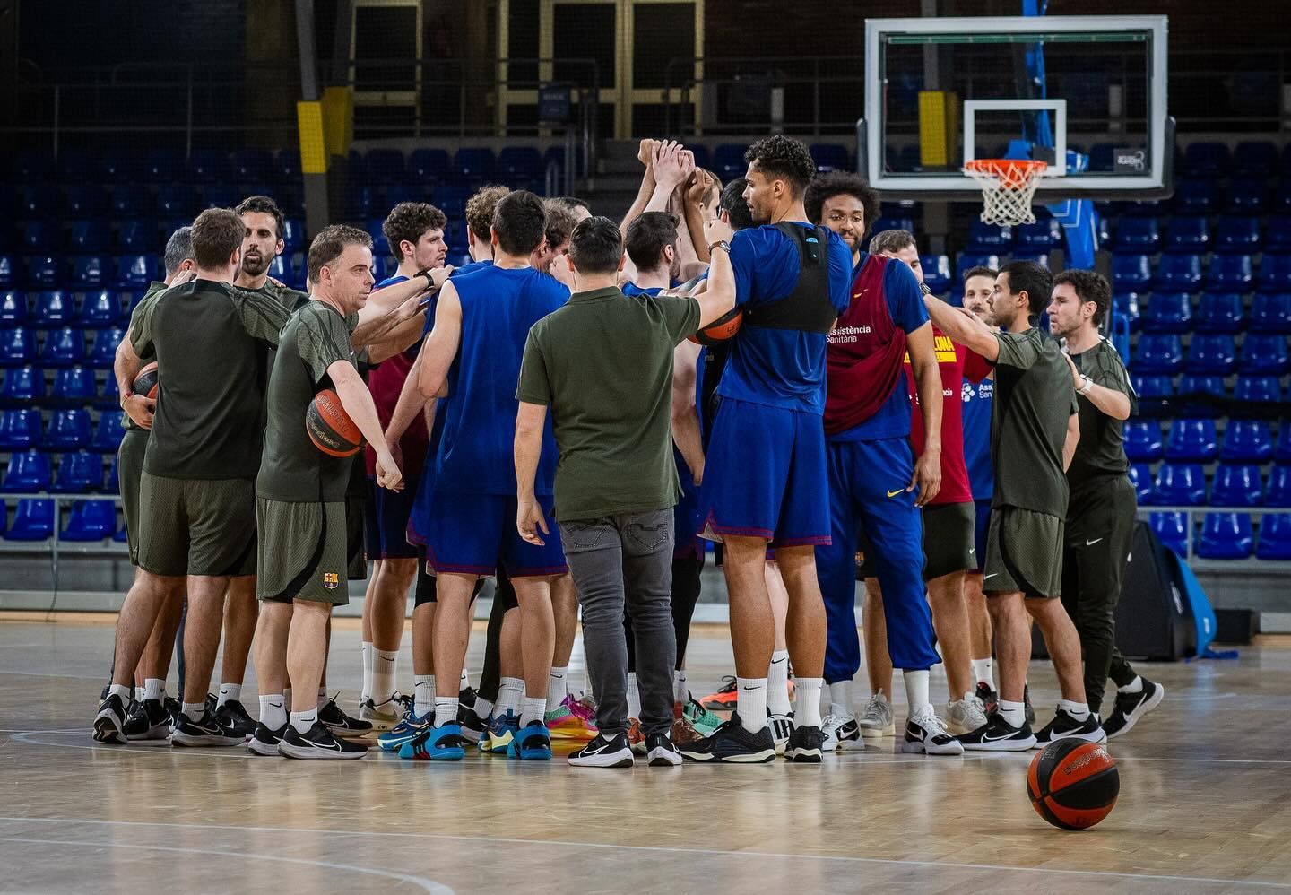Jogadores do Basquetebol do Barcelona que quer Mario Hezonja