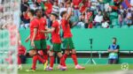 Portugal a jogar com a Finlândia