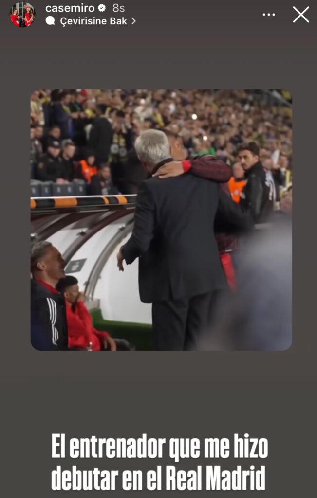 Casemiro José Mourinho