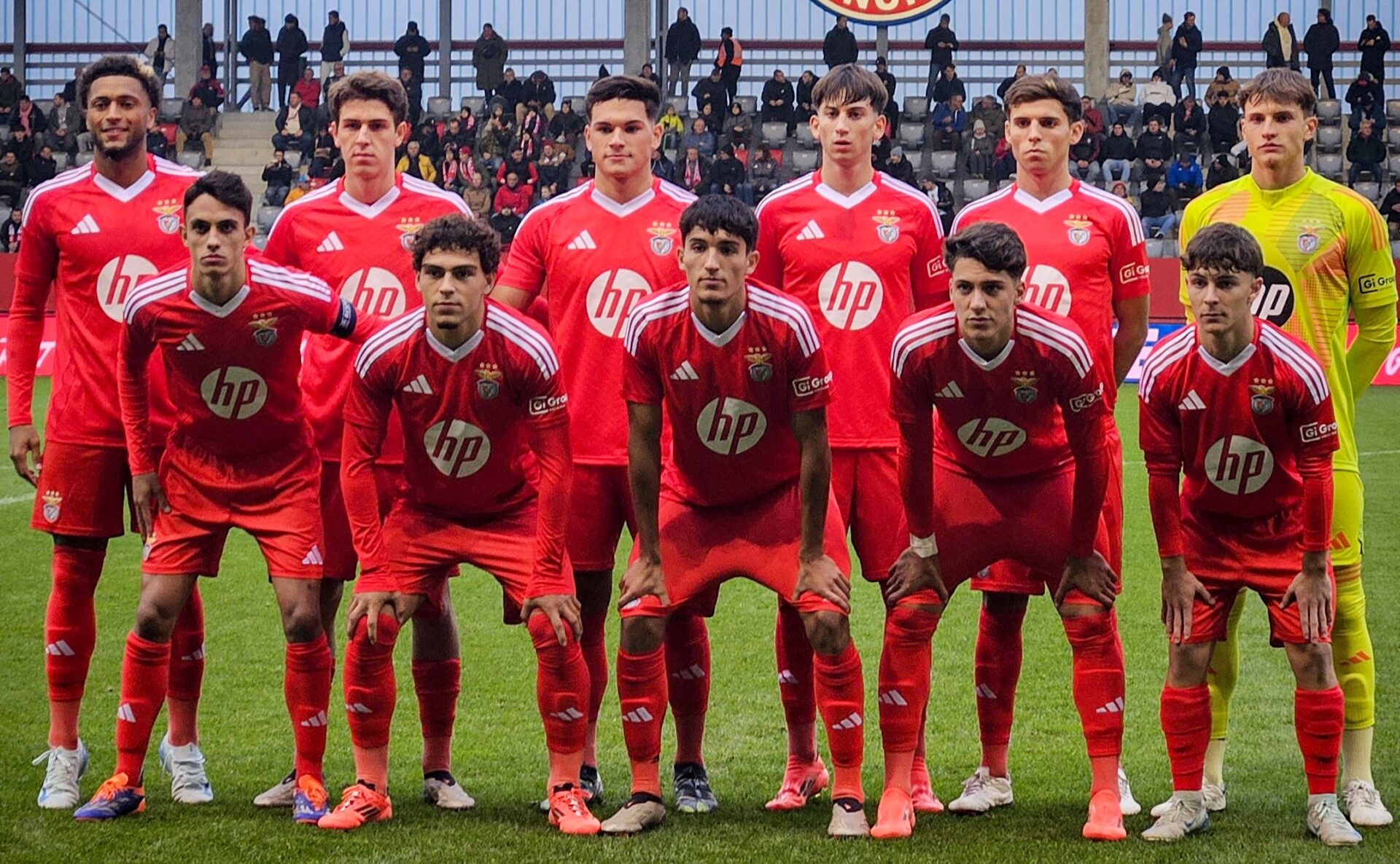 Jogadores do Benfica