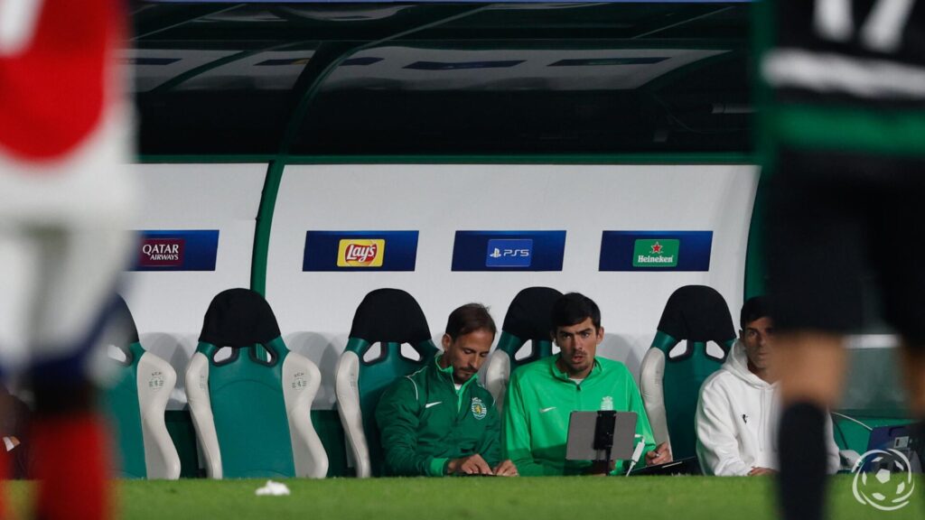 João Pereira e Tiago Teixeira Sporting